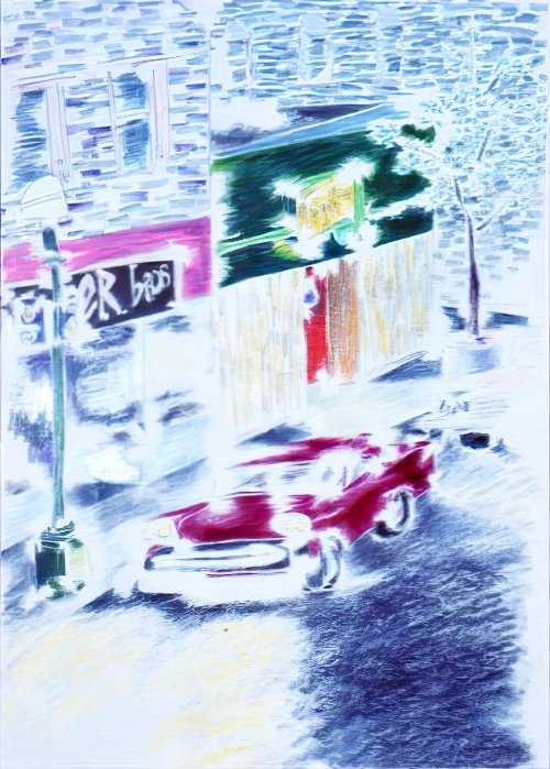 Primacolor Car greeting card product image (1)