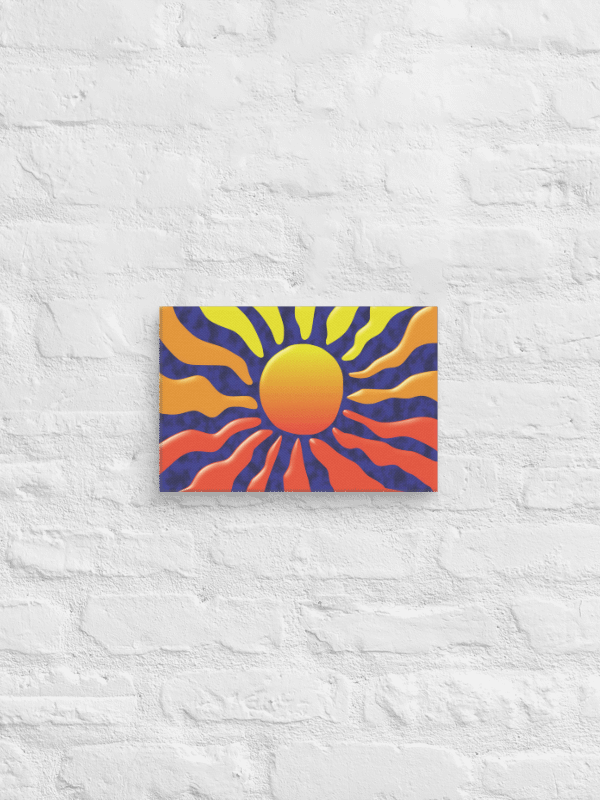 Radiant Sunburst -Canvas product image (3)