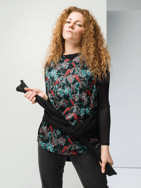 Tropi-cool | Recycled Unisex Basketball Jersey product image (3)