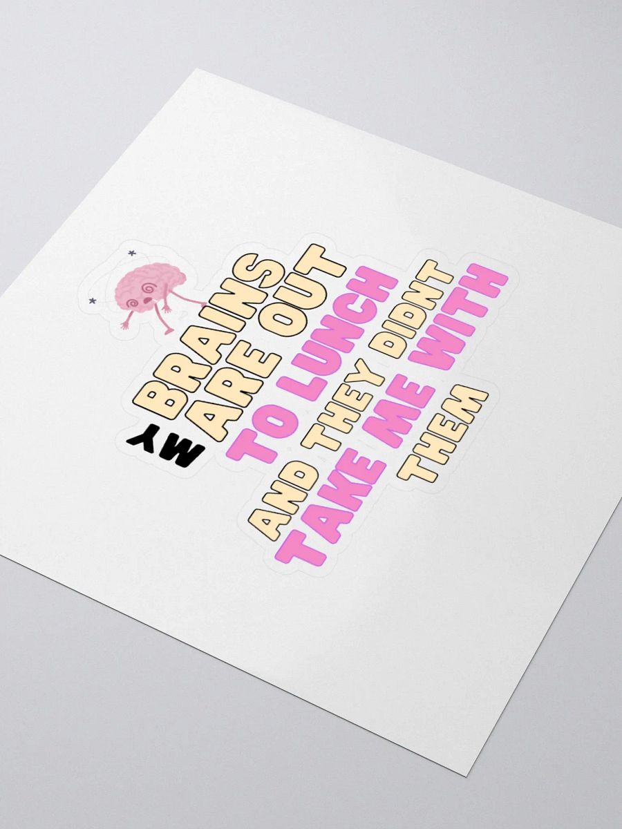 Out to Lunch Kiss Cut Stickers product image (8)