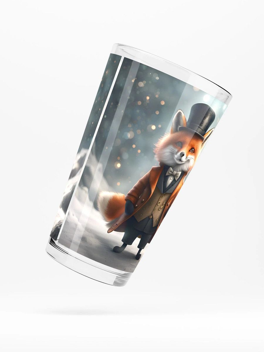 Smart Dressed Fox Pint Glass product image (5)