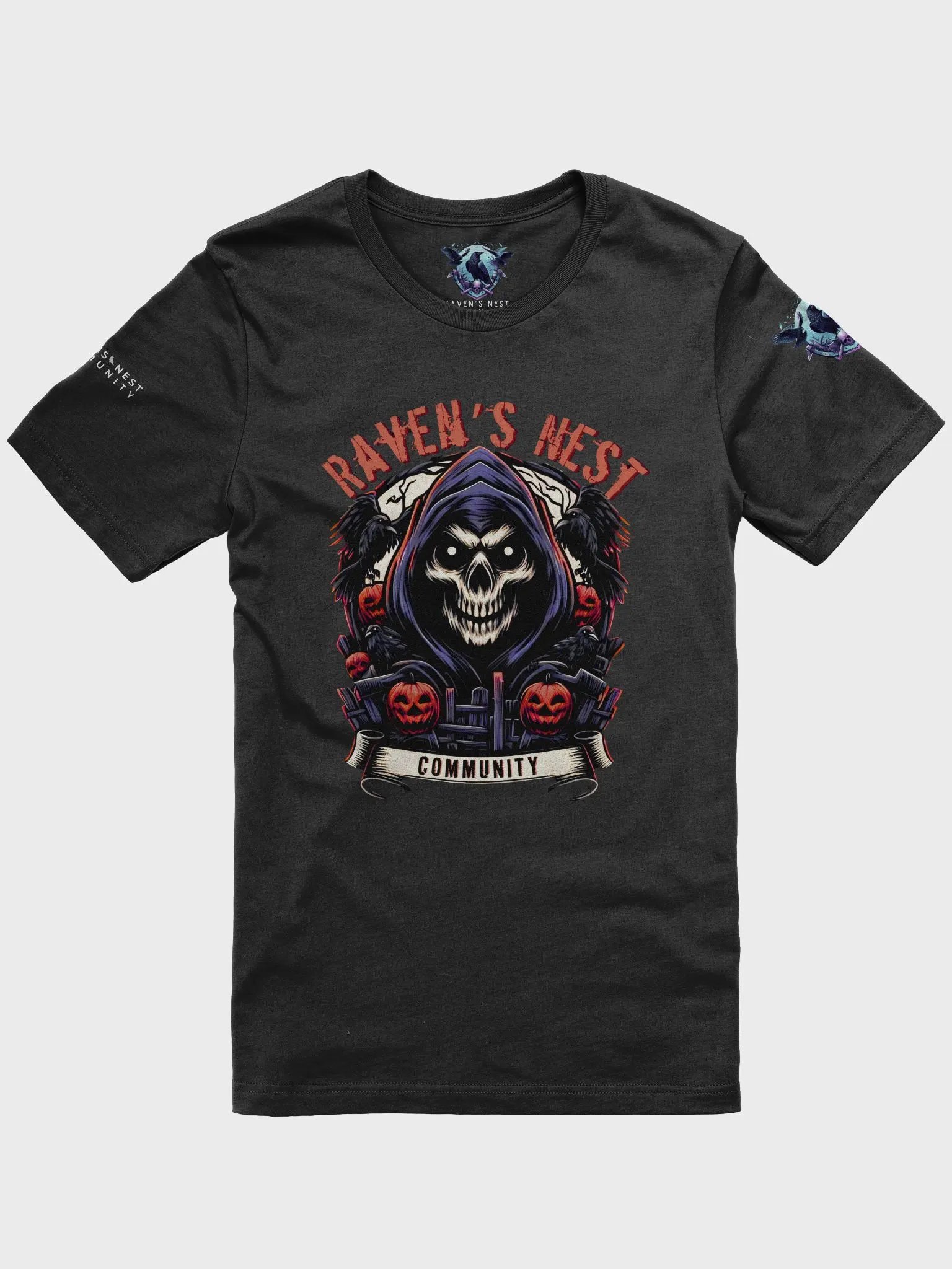 Raven's Nest Spooky Shirt (Front) product image (1)