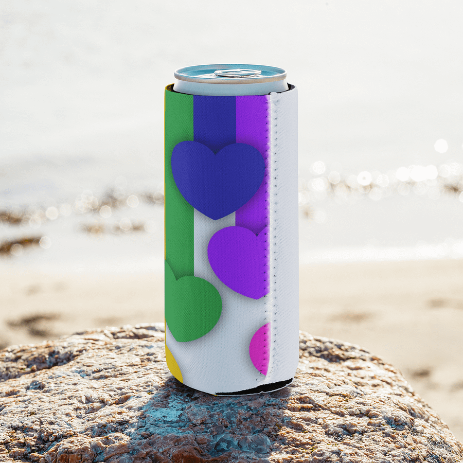 Heart Drip Pride drinks cooler product image (8)
