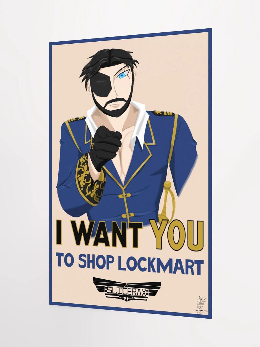Captain Slicerax LOCKMART Poster product image (2)
