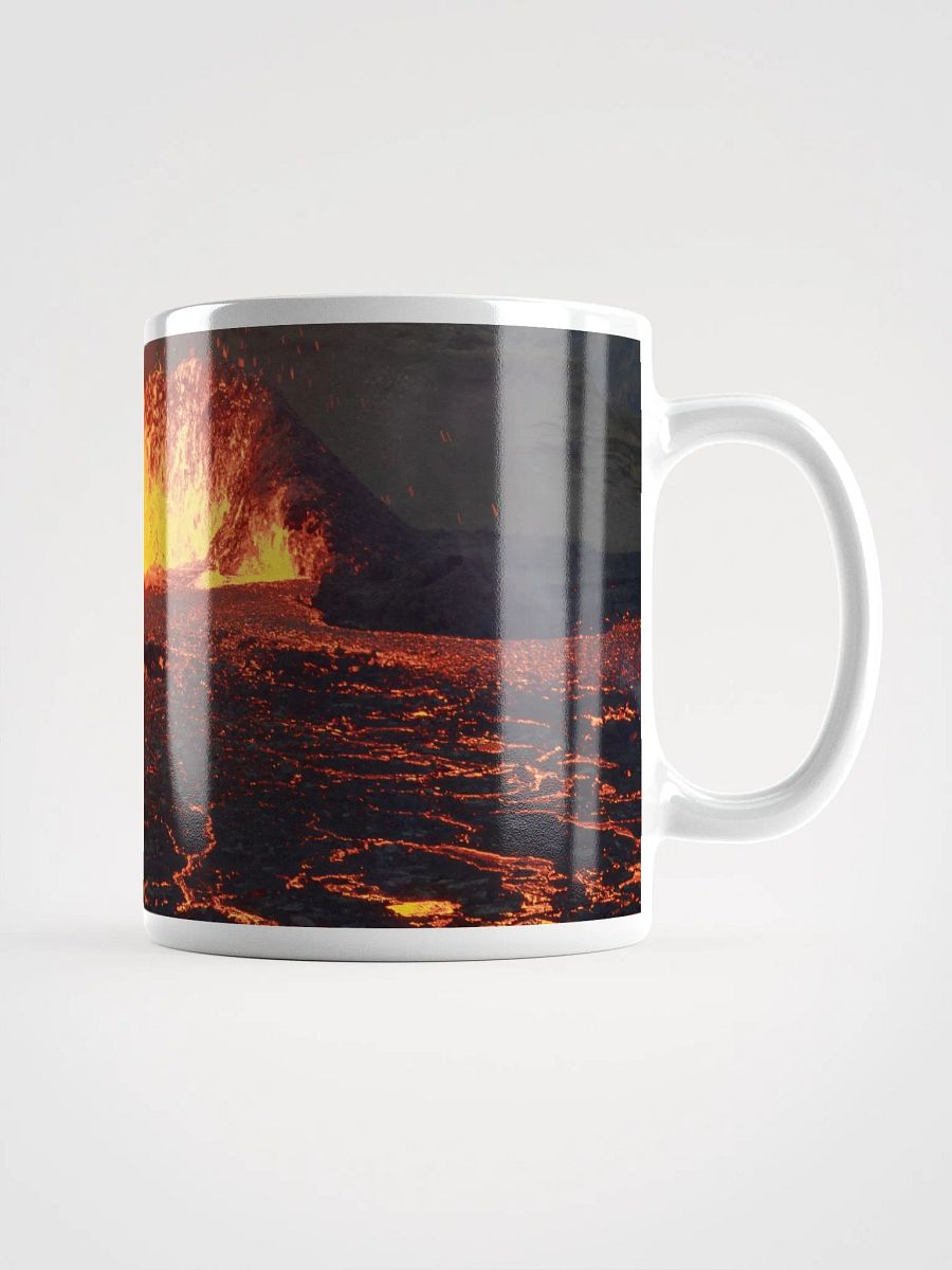 Iceland Volcano Live Streaming Mug product image (5)