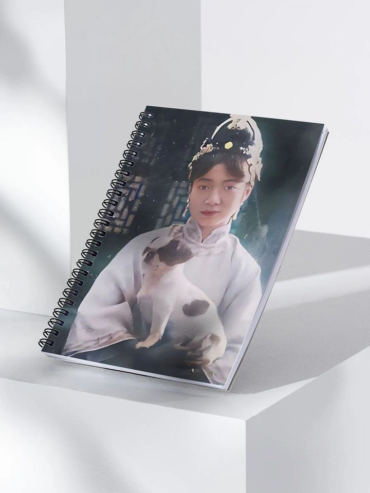 Portrait of an Empress and her Dog - Spiral Notebook product image (2)