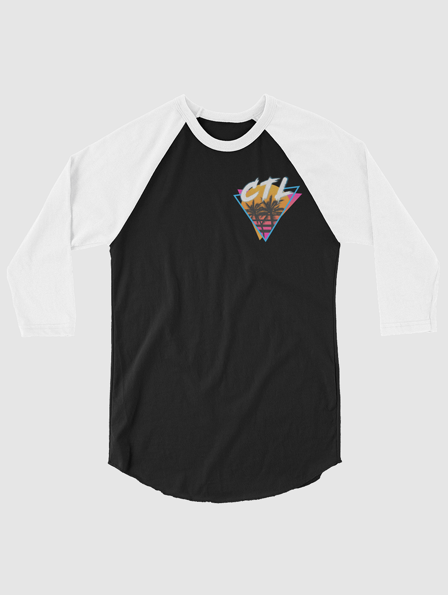 CTL LA Logo 3/4 sleeve raglan shirt product image (1)