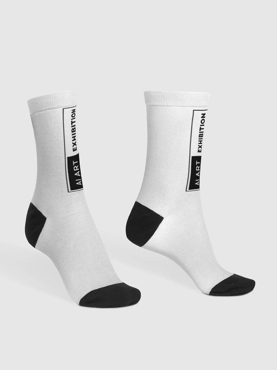 "Ai Art Exhibition" Crew Socks product image (3)