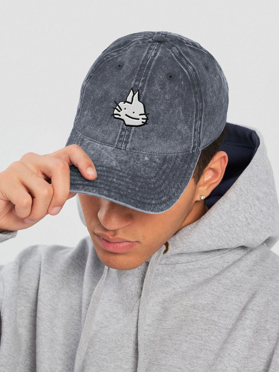 Purr Vintage Washed Embroidered Cap product image (7)