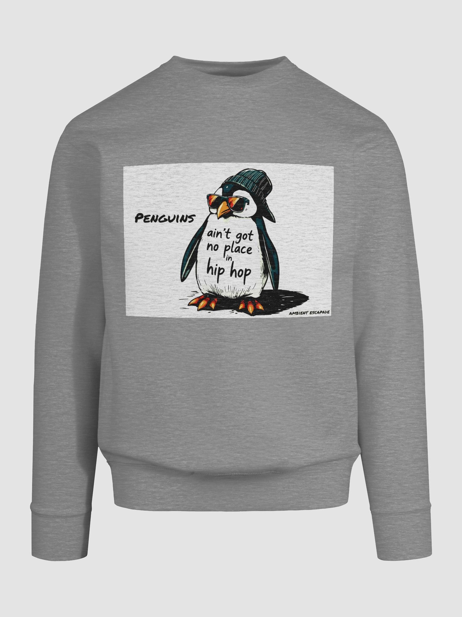 Cool Penguin Hip Hop Sweatshirt product image (18)
