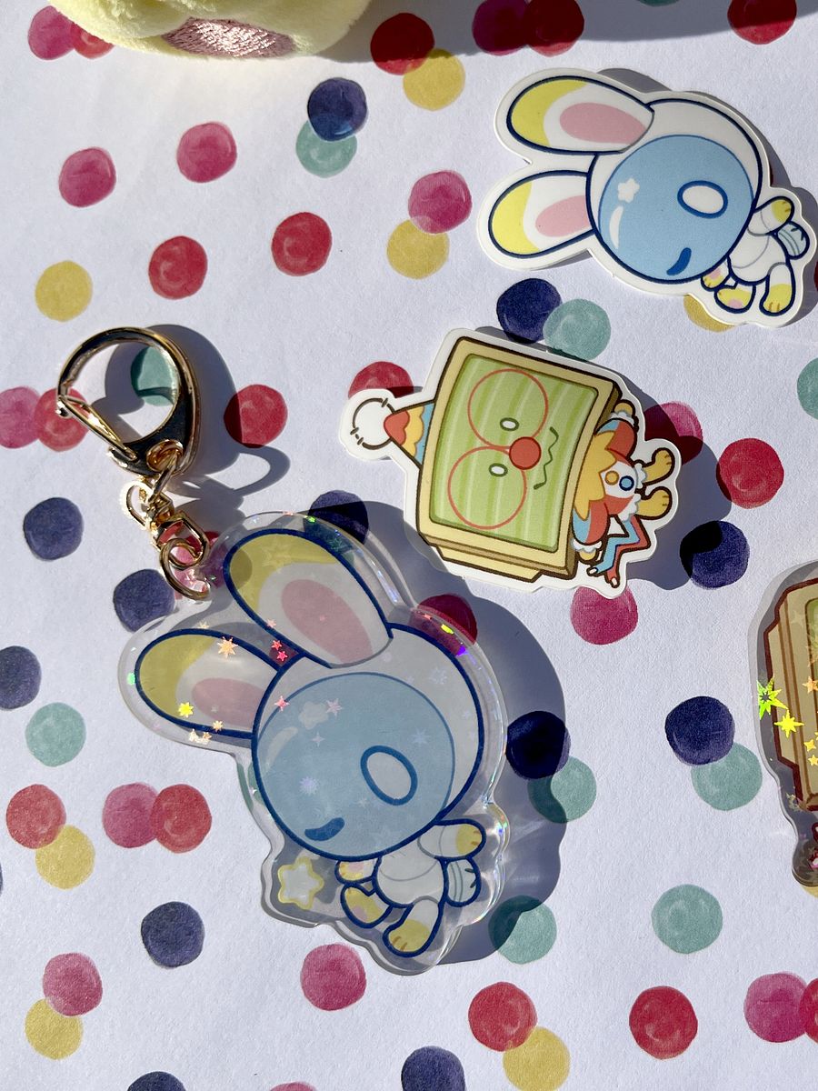 BunBot Acrylic Keychain product image (7)