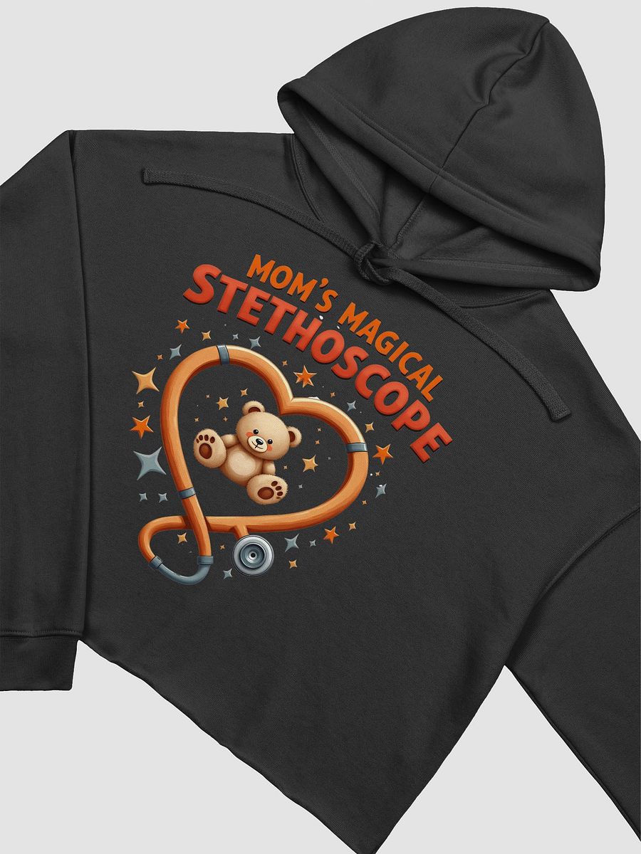 Mom's Magical Stethoscope Crop Hoodie product image (24)