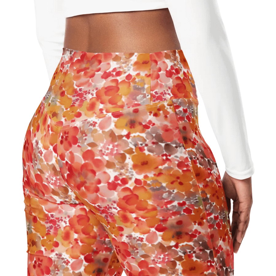 Blood Orange Flare Leggings product image (2)