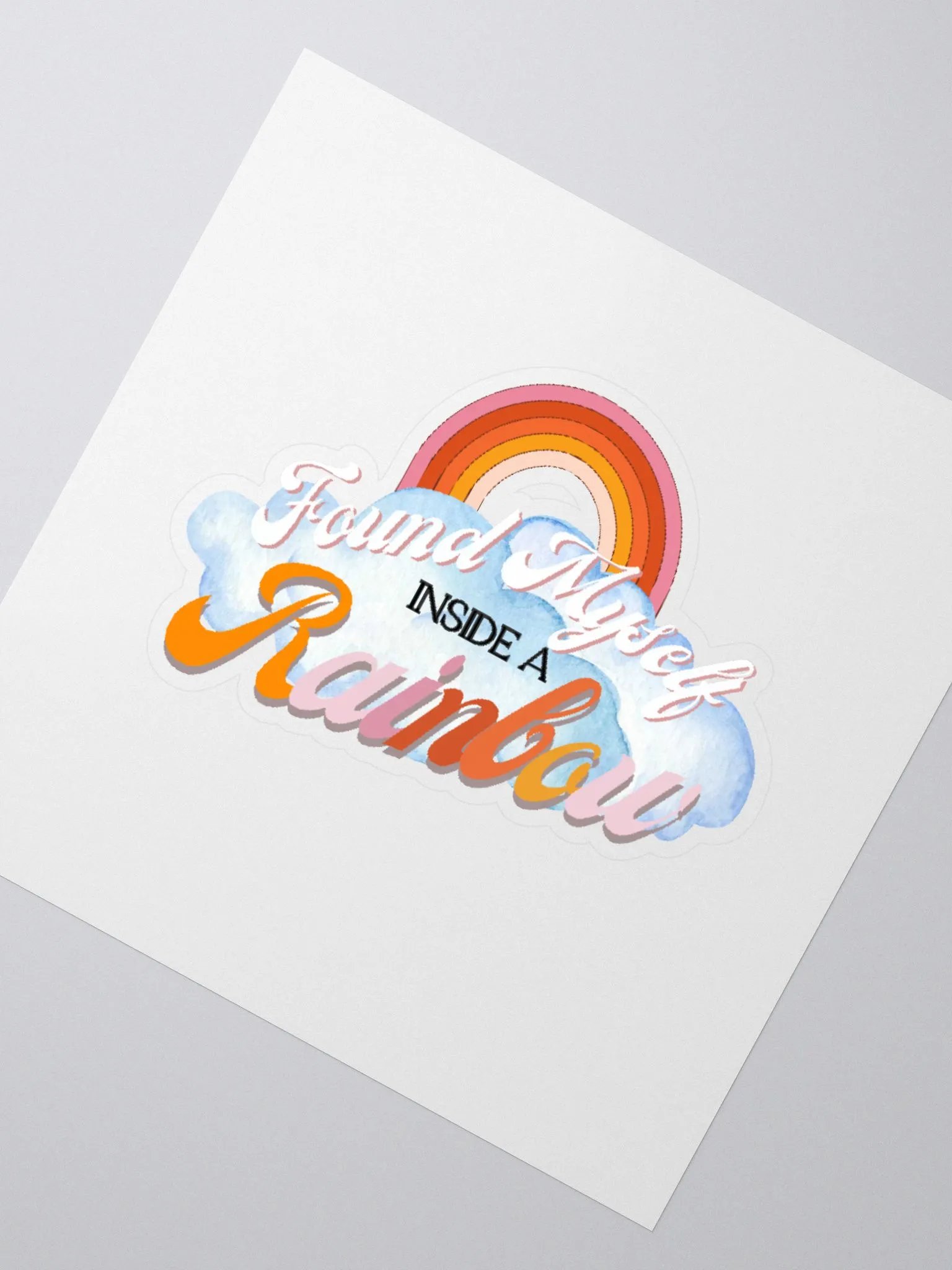 Rainbow Dreams Kiss Cut Stickers product image (4)