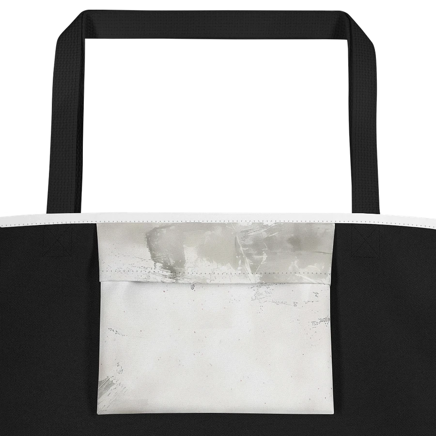 Tote Bag: Elegant Stylish Egyptian History Art Black and White Minimalist Design product image (2)