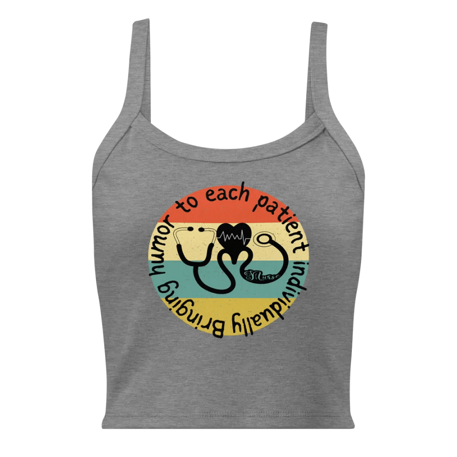 Bringing humor to each patient individually Tank Top product image (3)