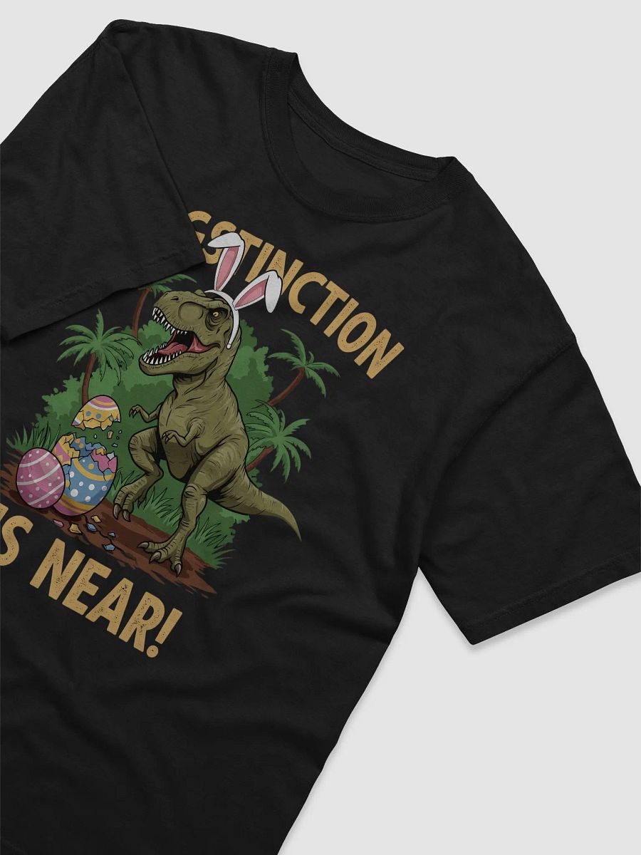 Funny Easter Dinosaur T-Shirt – Eggstinction Is Near product image (28)