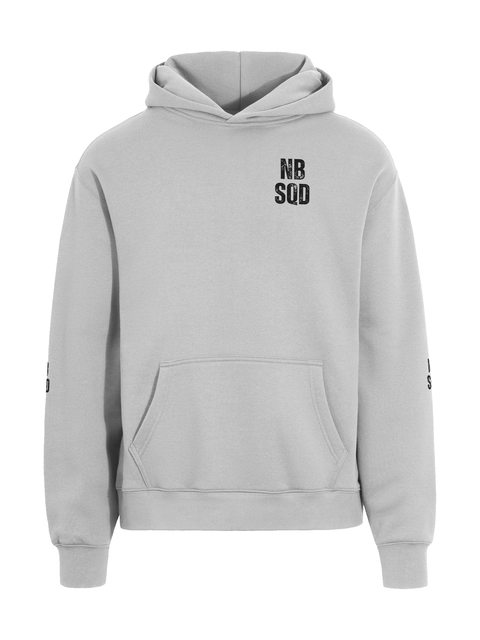 Official Noobsquad Black Unisex Light Grey/White Hoodie product image (3)
