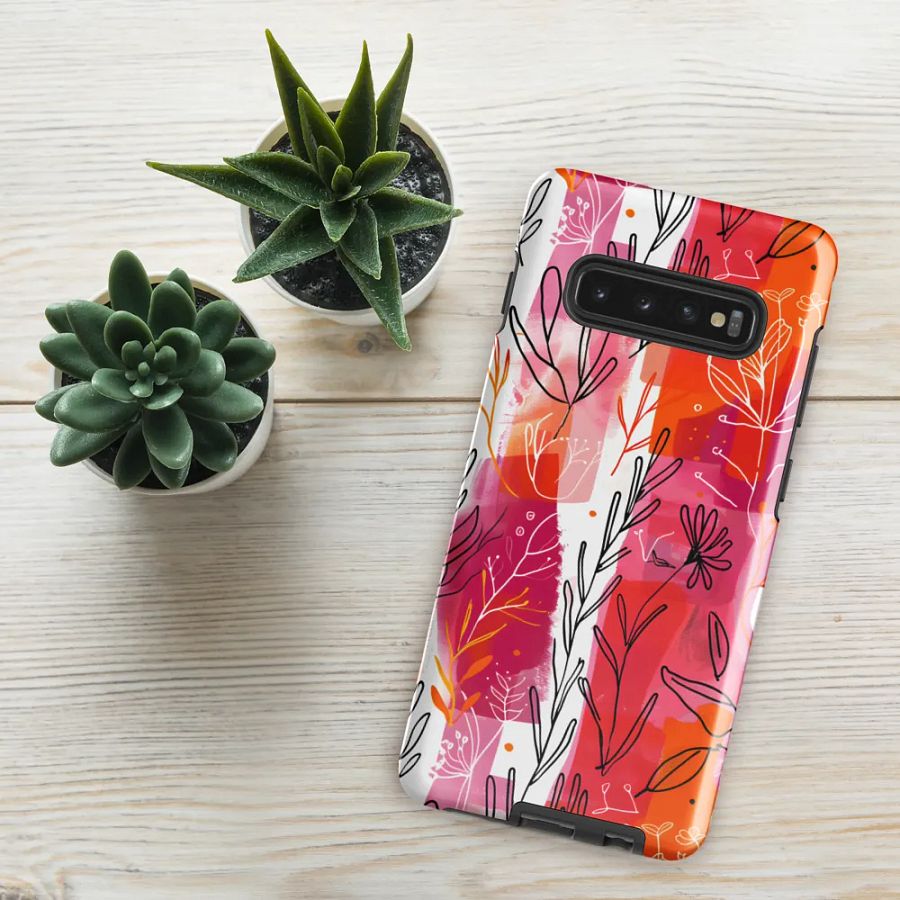 Boranical Burst Tough Case for Samsung product image (49)