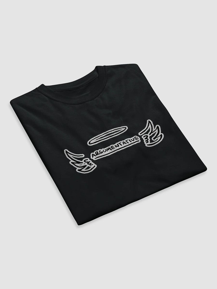 ANGELIC *not* mentally linear (bubble design) unisex eco tee product image (7)