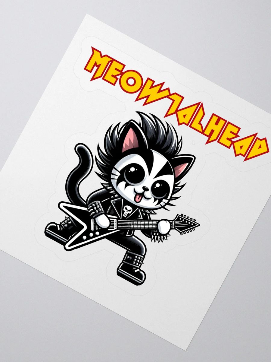 MEOWtalhead Sticker product image (2)