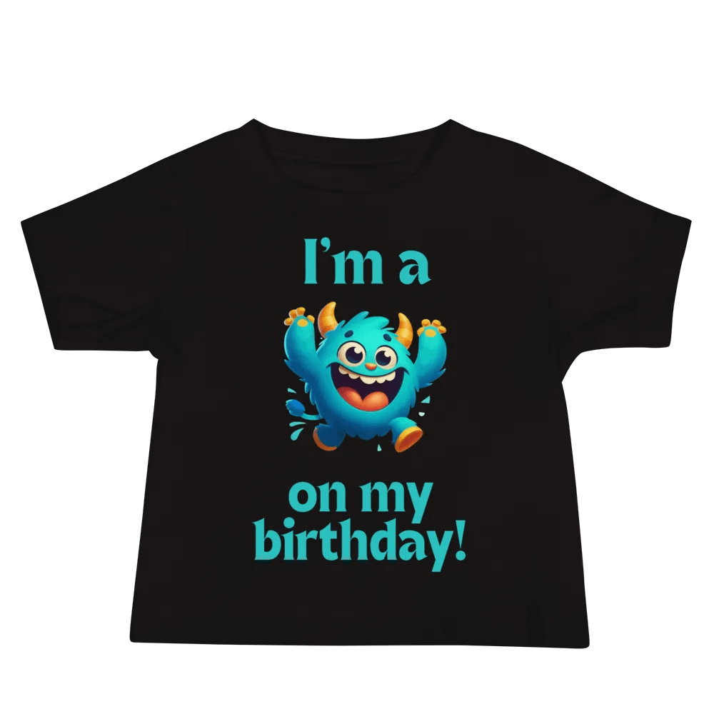 Birthday Monster Baby Tee product image (4)