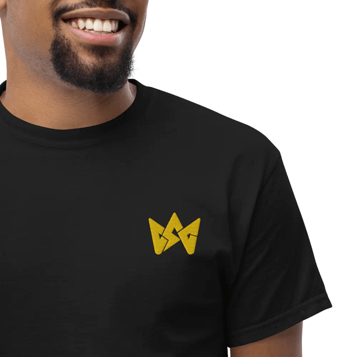 CSG Heavyweight T-Shirt Embroidered (Unisex) - Gold Logo product image (2)