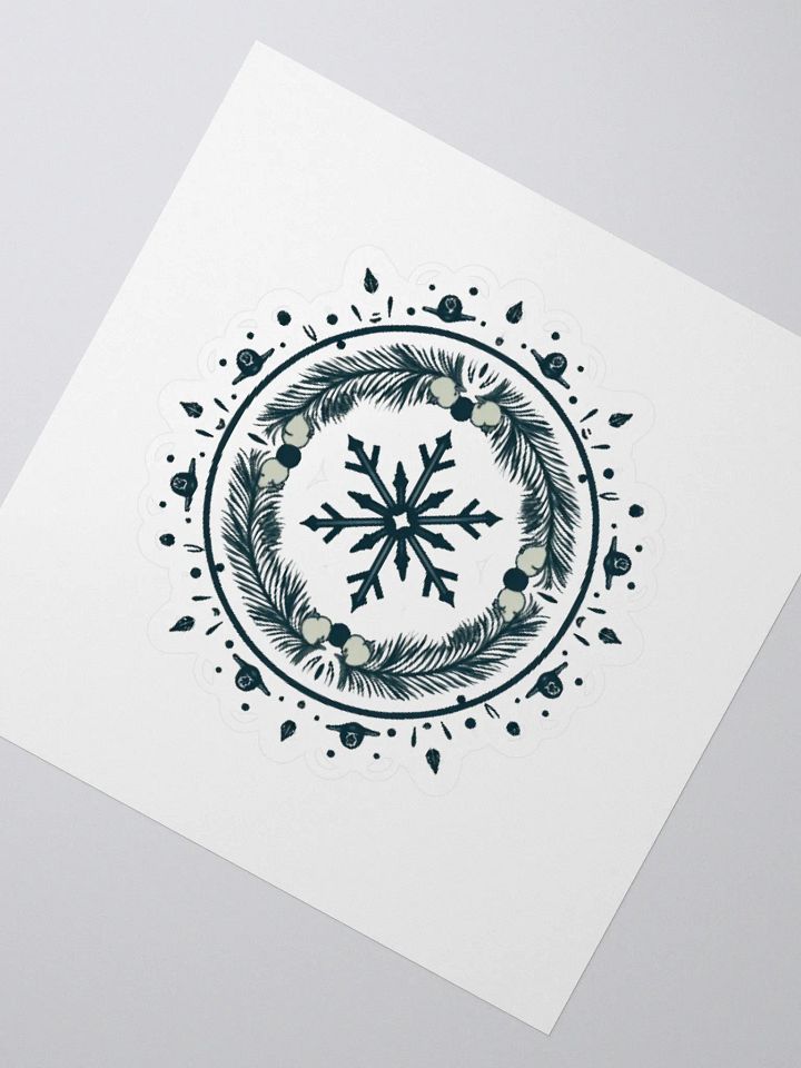 Symmetrical Serenity Kiss Cut Stickers product image (2)