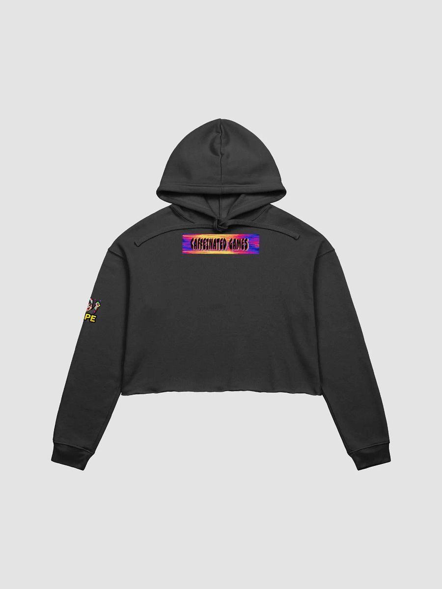 Caffeinated Games Crop Hoodie product image (1)
