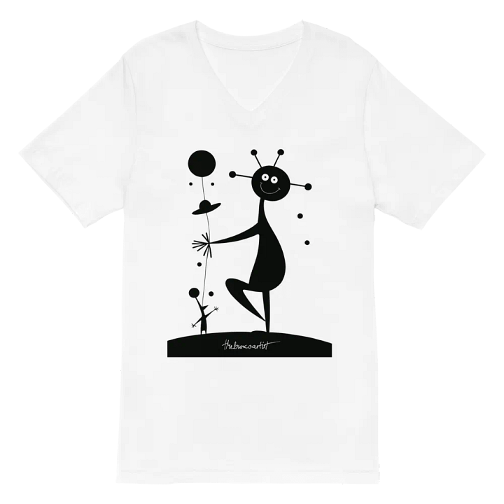 Bella+Canvas Short Sleeve V-Neck Jersey T-Shirt product image (2)