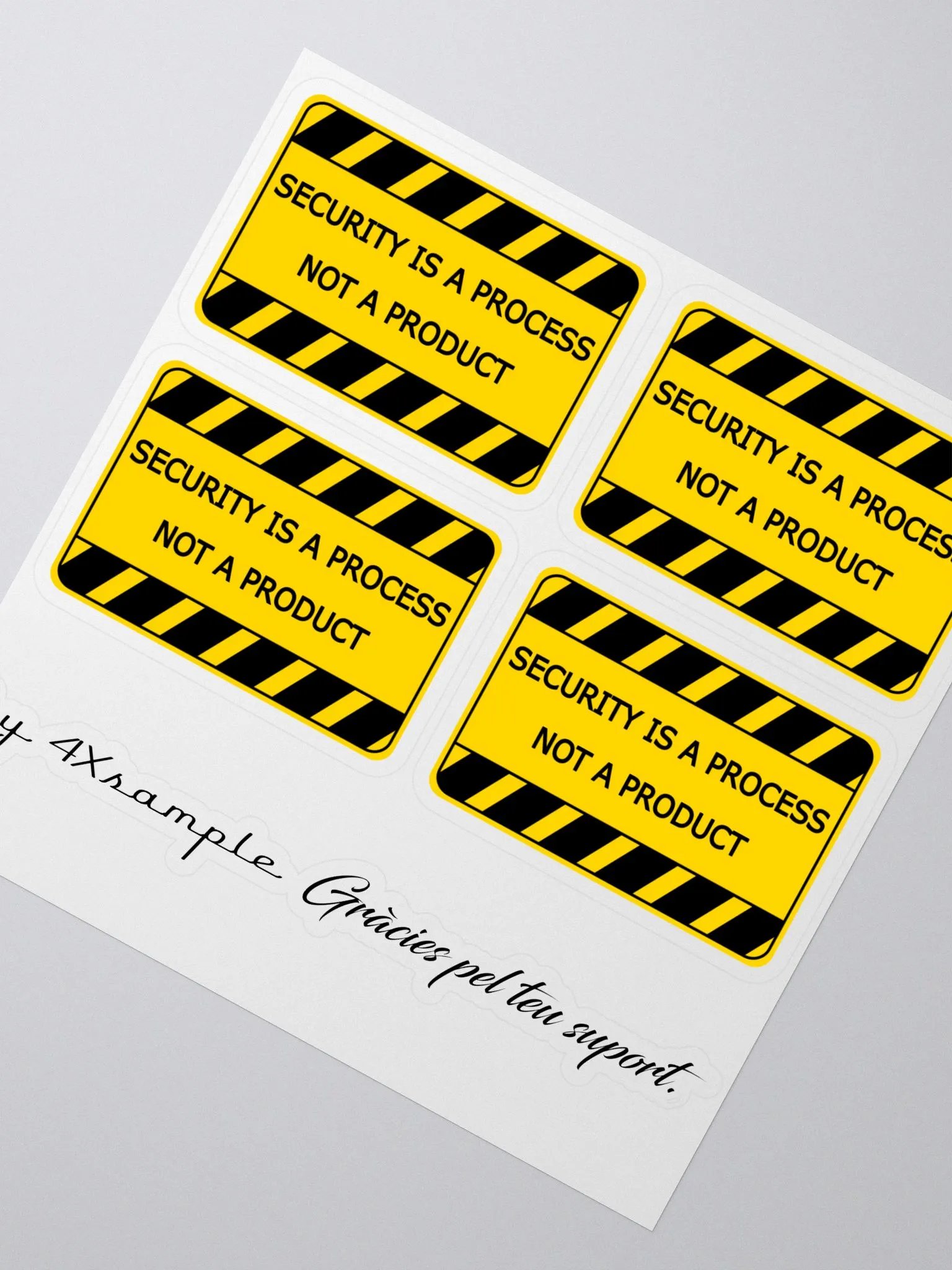 Security is a process - Adhesius product image (2)