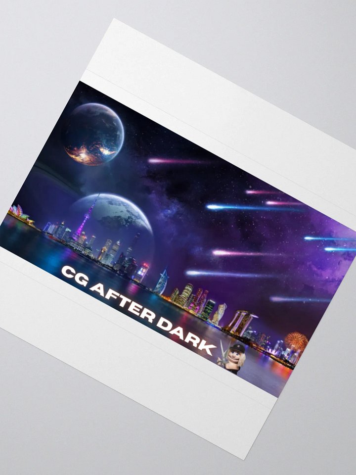 CG AFTERDARK STICKER product image (2)