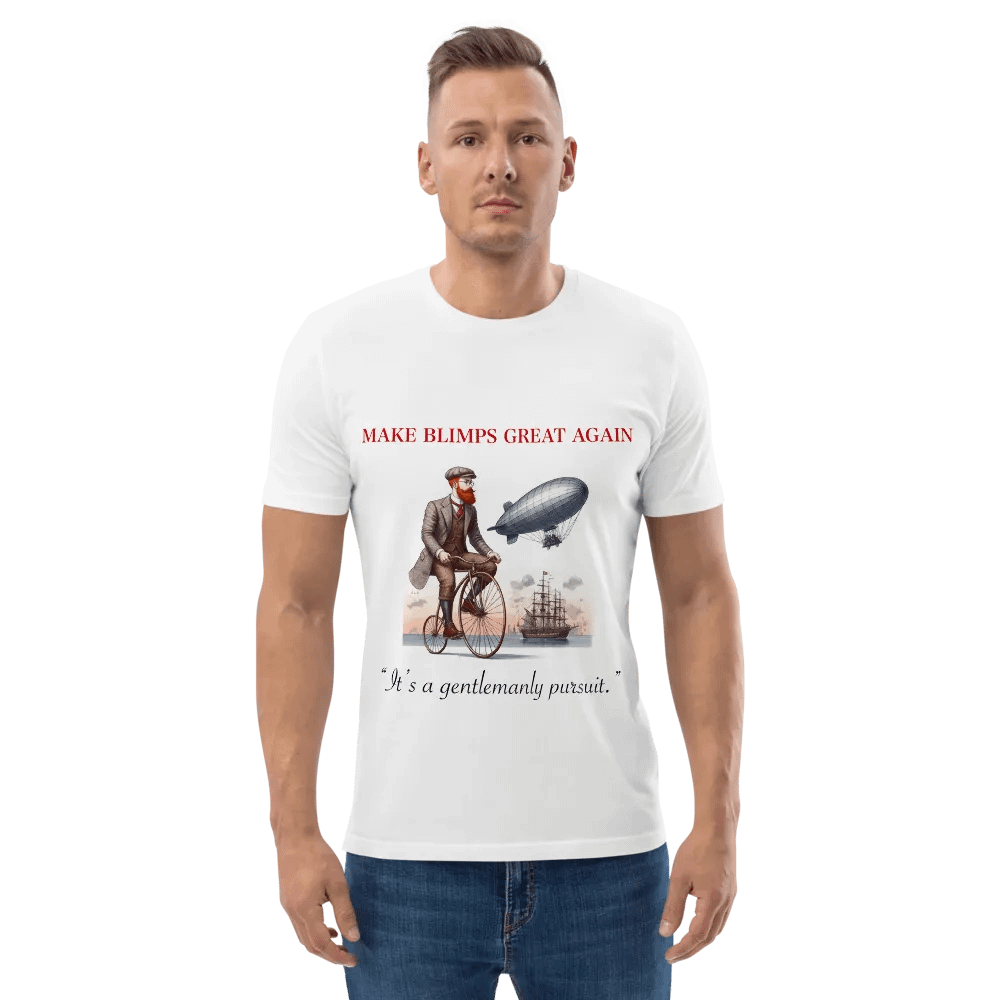 MAKE BLIMPS GREAT AGAIN - Organic Cotton Short Sleeve T-Shirt product image (2)