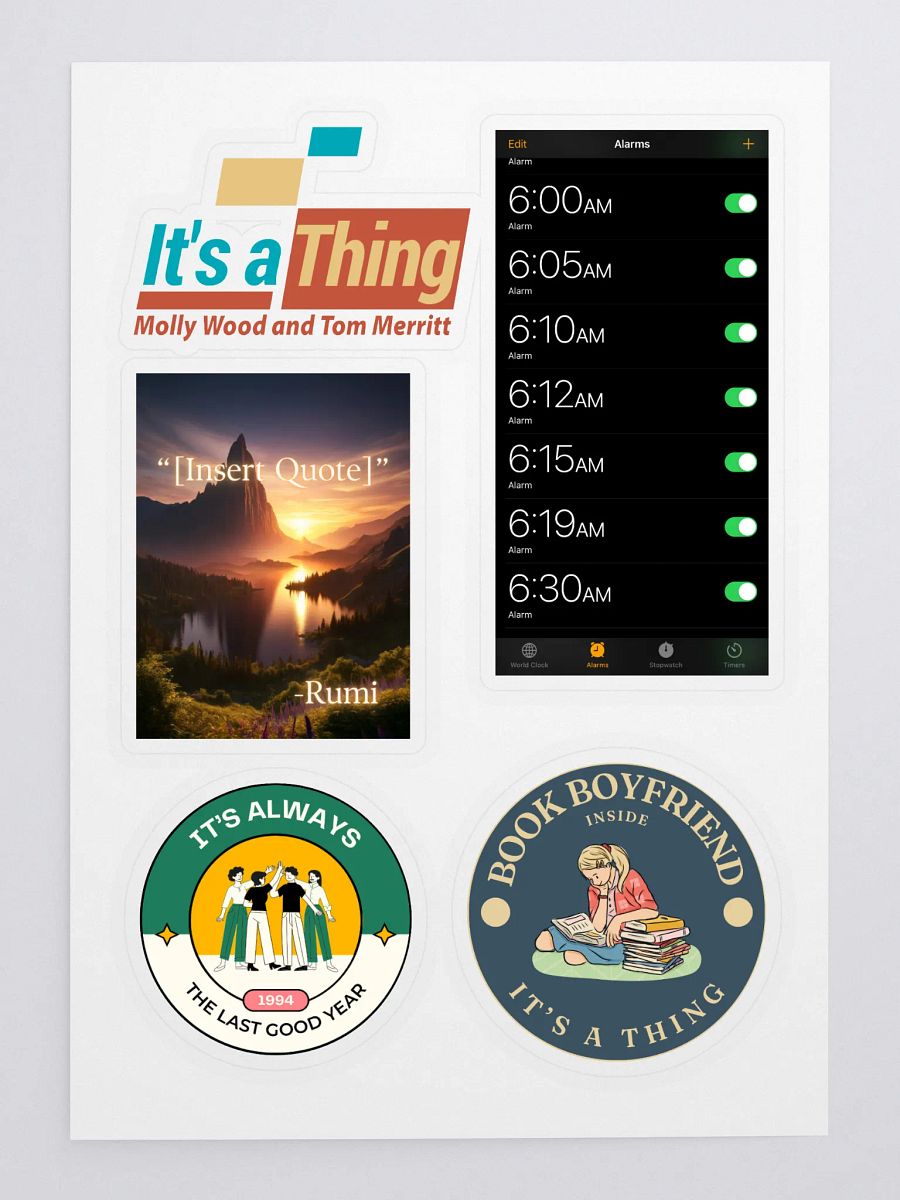 It's a Thing Sticker Pack Fall 2024 product image (3)