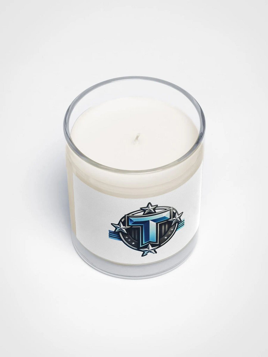 TOPSTAR-Soy Wax Candle In A Clear Glass Jar product image (3)