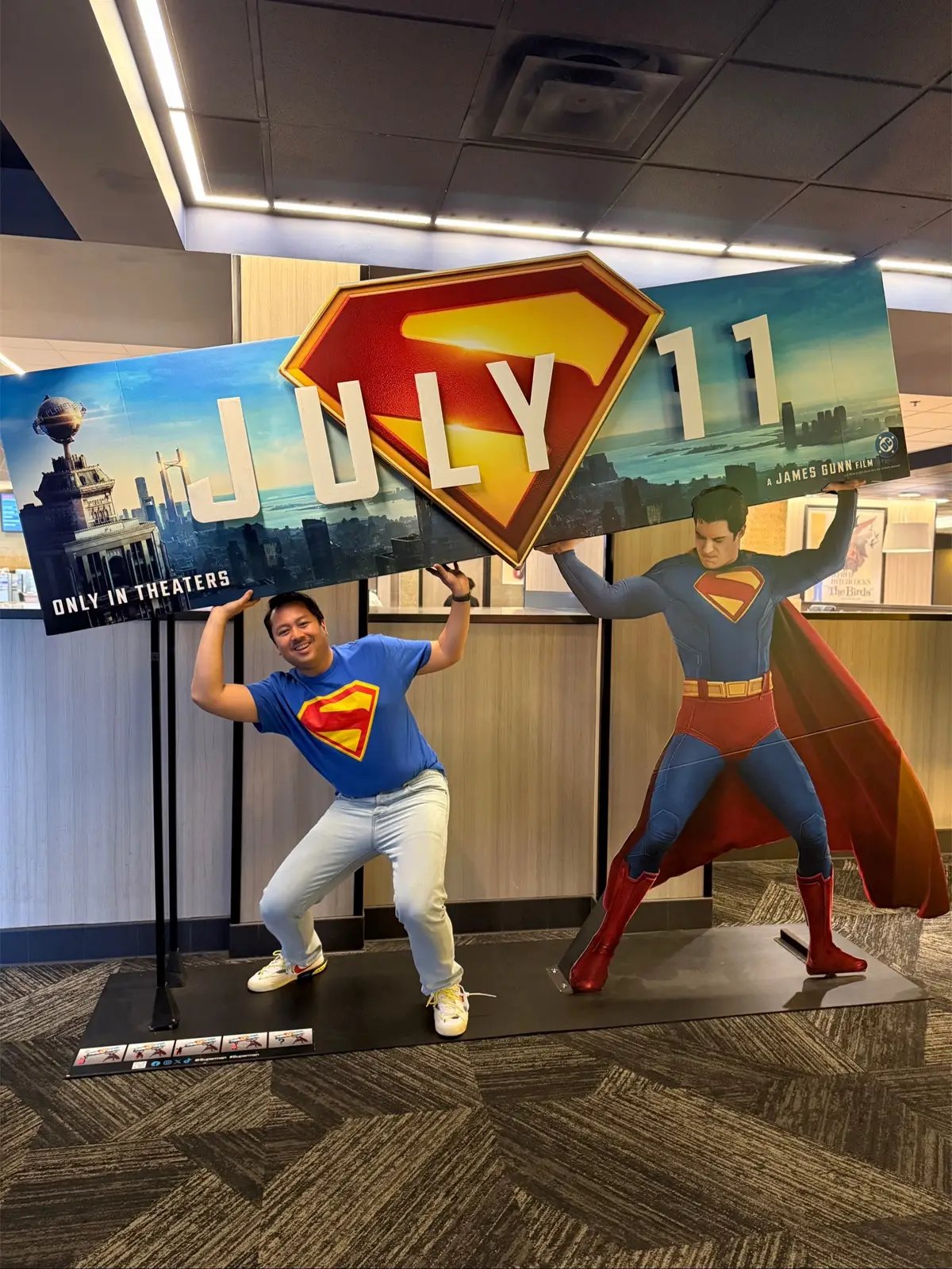 #superman at @IMAX Citywalk was #punkrock. People cheered, they laughed, they gasped. It was a great shared experience.  @Superman @AMC Theatres #ClarkKent #LoisLane #LexLuther #Krypto #dccomics 