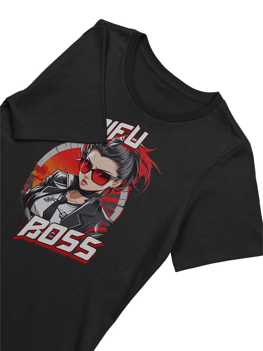 Waifu Boss v1 - Bella Canvas Women's Supersoft Relaxed-fit T-Shirt product image (3)