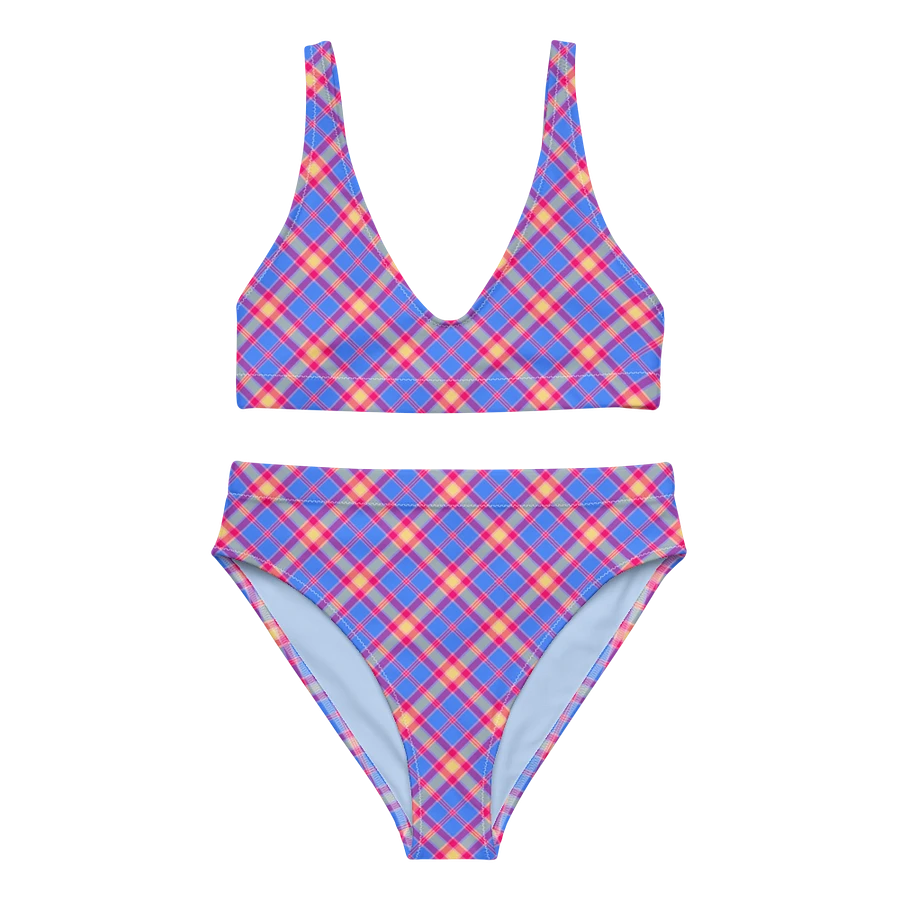 Bright Blue and Hot Pink Bikini product image (2)