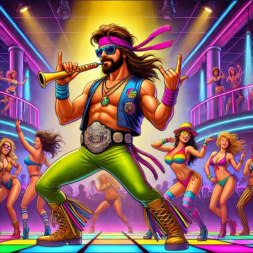 This is like.. a life goal for everyone.. right man?

💈 Hair flowing and glowing.
🕶️ Killer shades.
🤘 Bandana matches.
💪🏼 Mac...