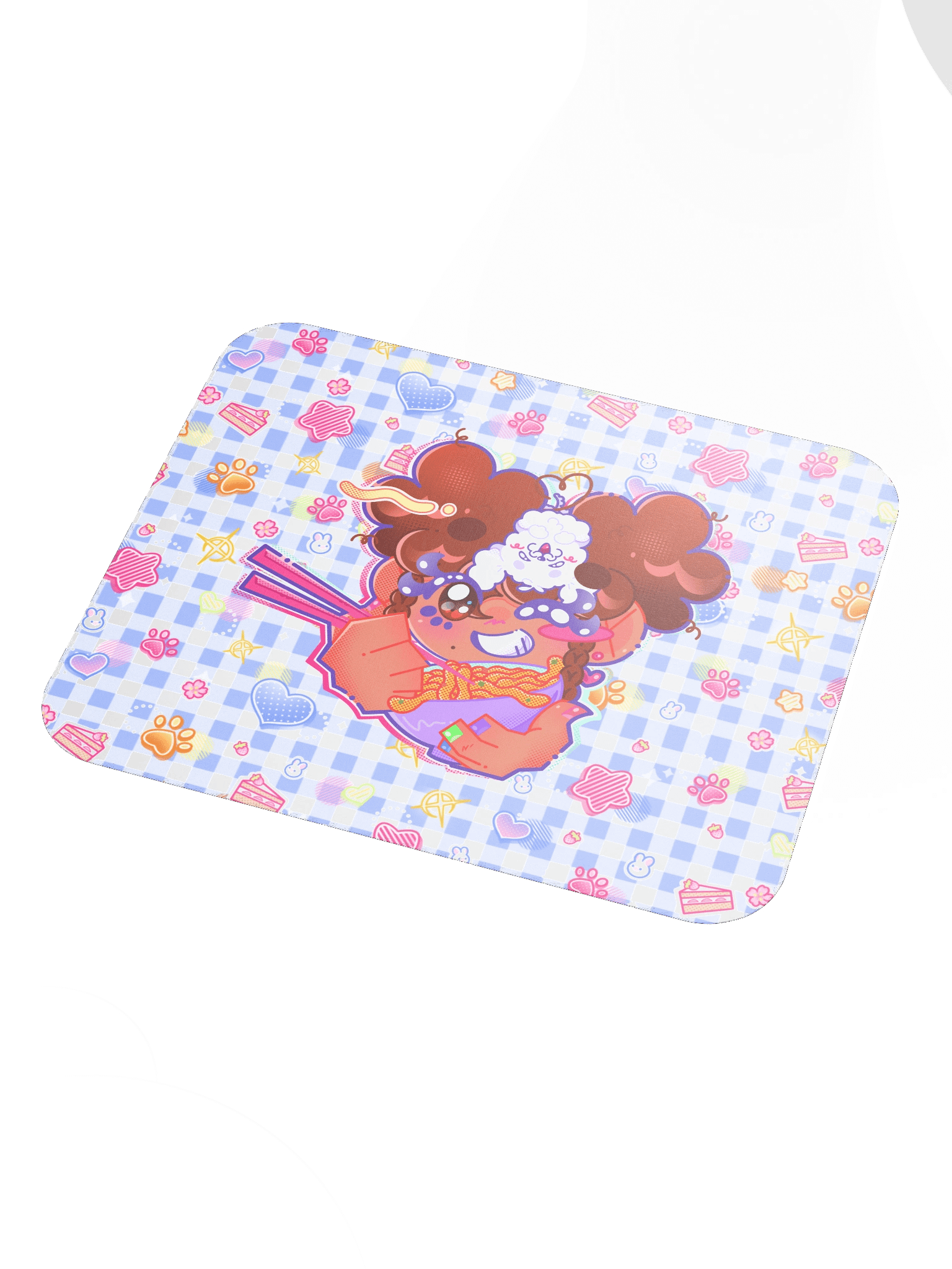 RamenDoodlesCafe Cartoon Mouse Pad product image (3)