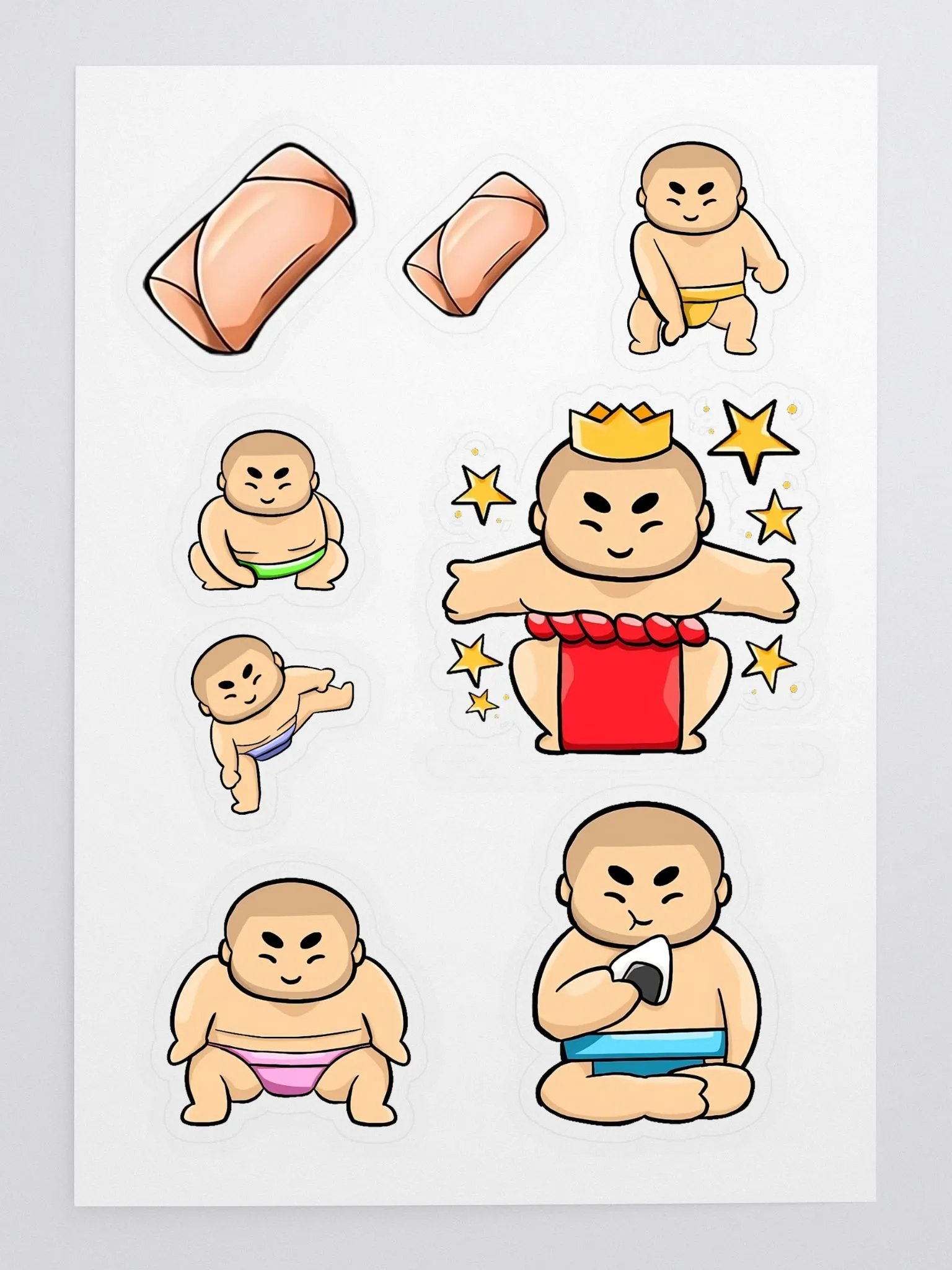 Sumo Cut Sticker Sheet product image (3)