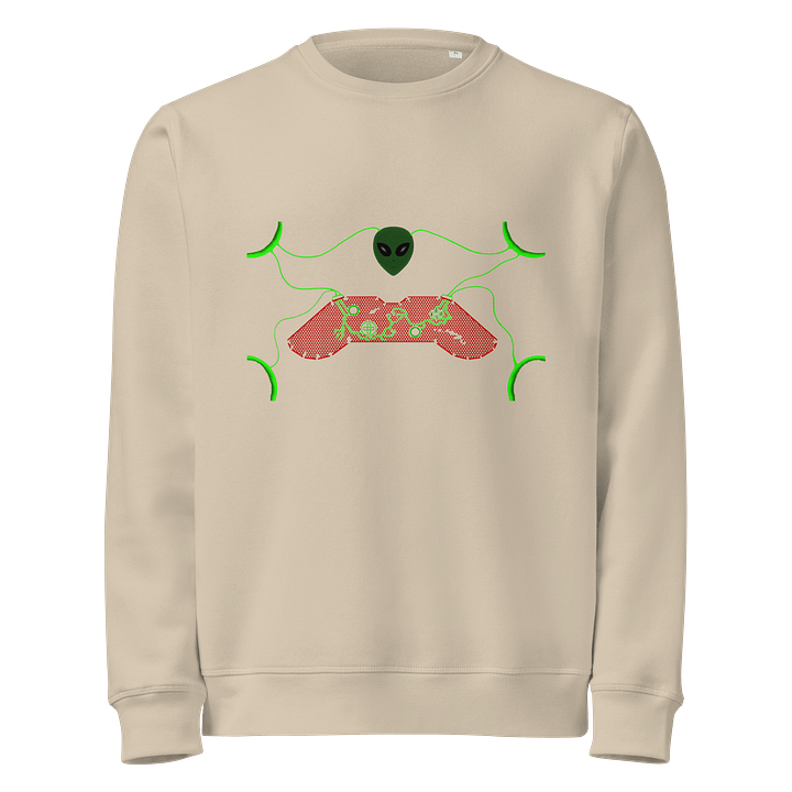 Alien-Tech Gaming Controller Unisex Sweatshirt product image (1)