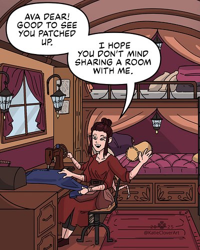 Im cases you missed it, there was a new update for Crystalized last Tuesday. (Also there’s a new updates for my other comic S...