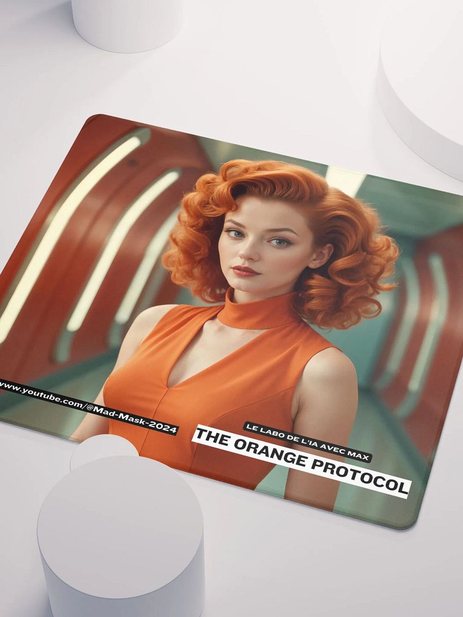 Mouse Pad Gaming The Orange Protocol product image (3)
