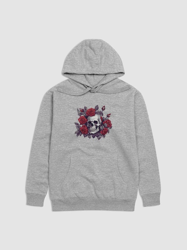 Rose-Crowned Skull Premium Unisex Hoodie product image (7)