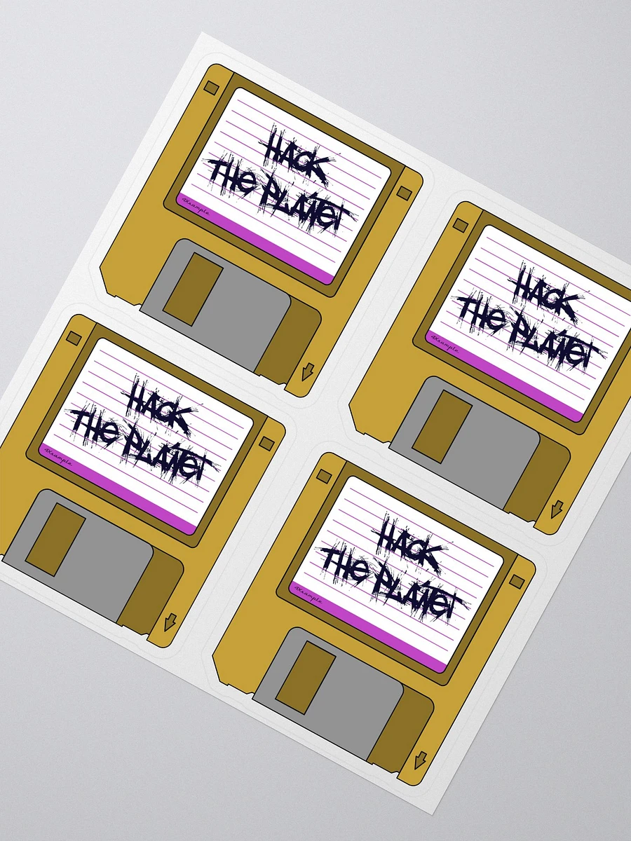 Hack the planet floppy - Adhesius product image (2)