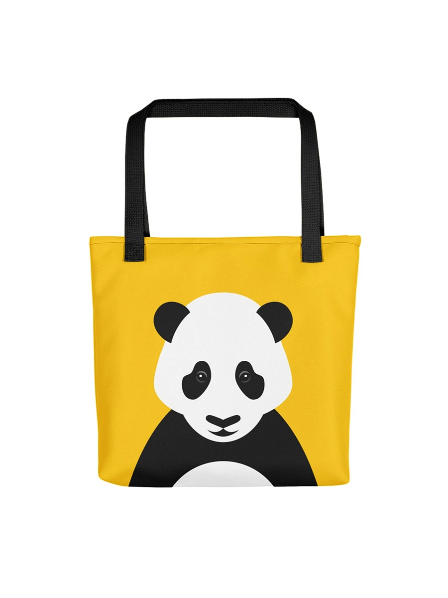 Panda Tote Bag (Yellow) Image 2