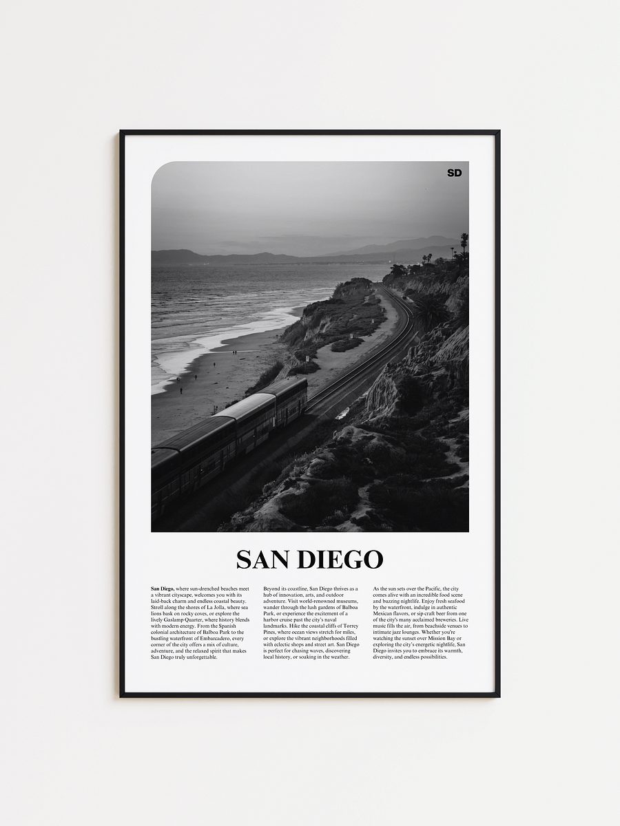 San Diego 04 Newspaper Poster product image (1)