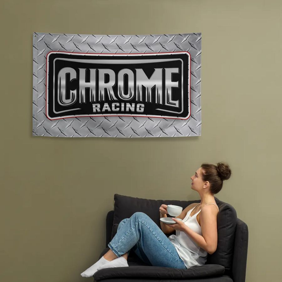 Chrome Racing Flag product image (12)