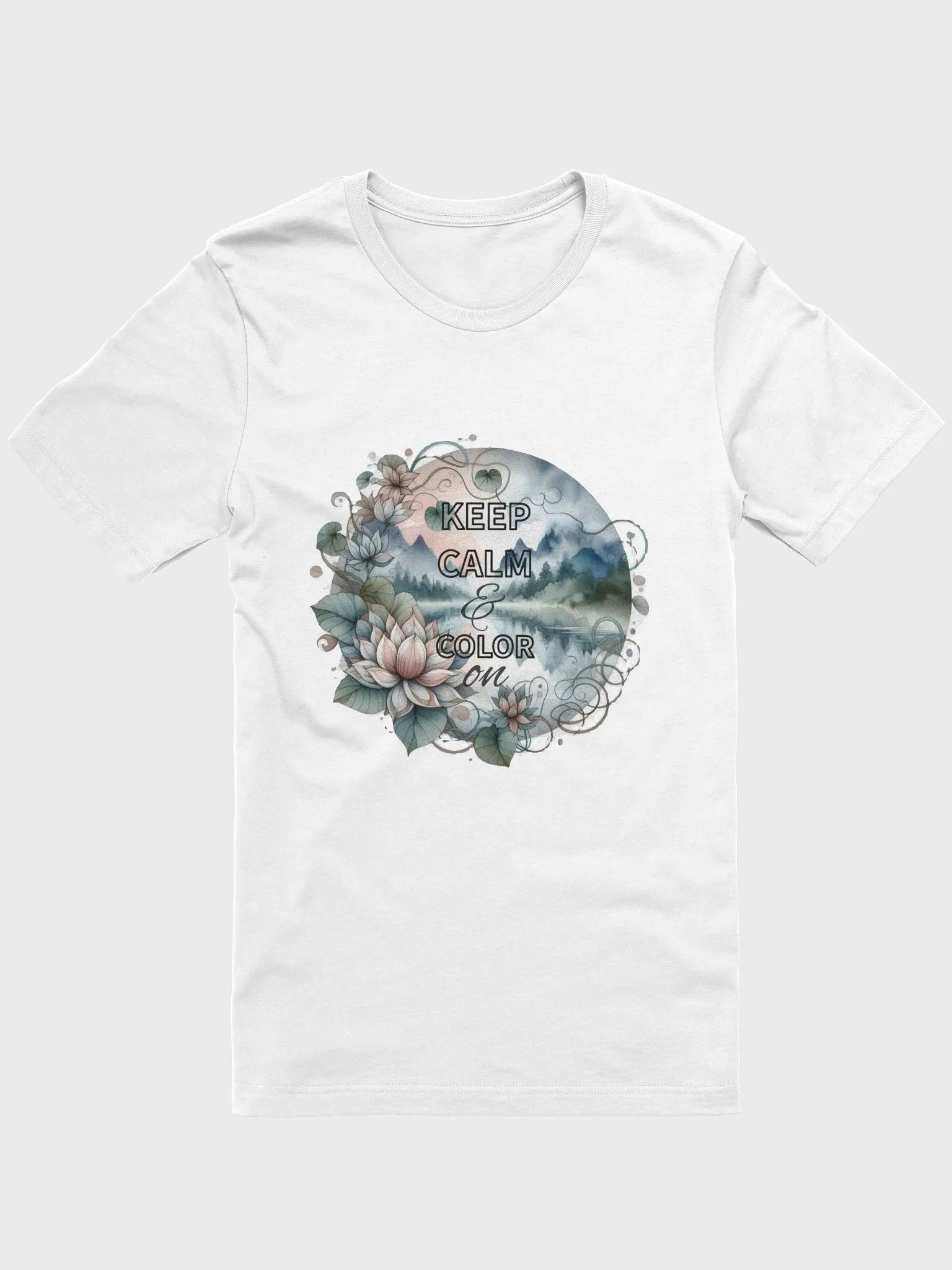 ‘KEEP CALM & COLOR ON’ T-Shirt product image (43)
